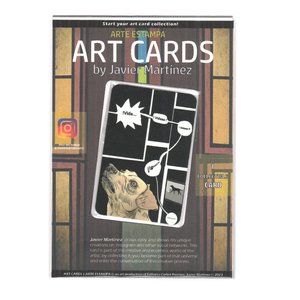 ART CARDS [ VIDA IS LOST ] Digital Drawings by Javier Martinez